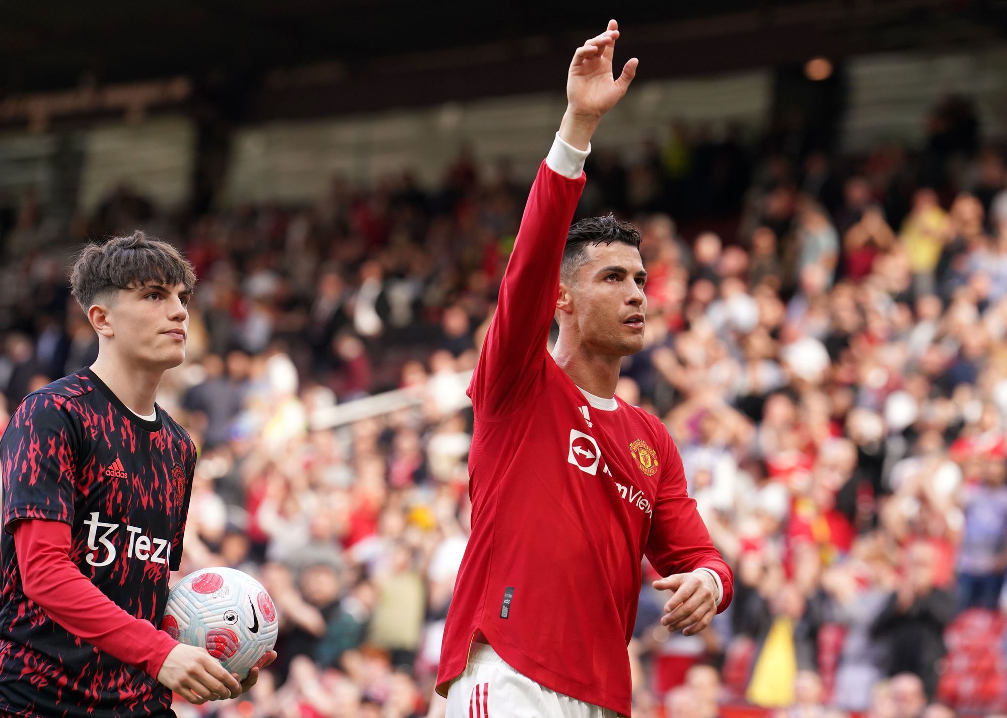 Cristiano Ronaldo en Old Trafford