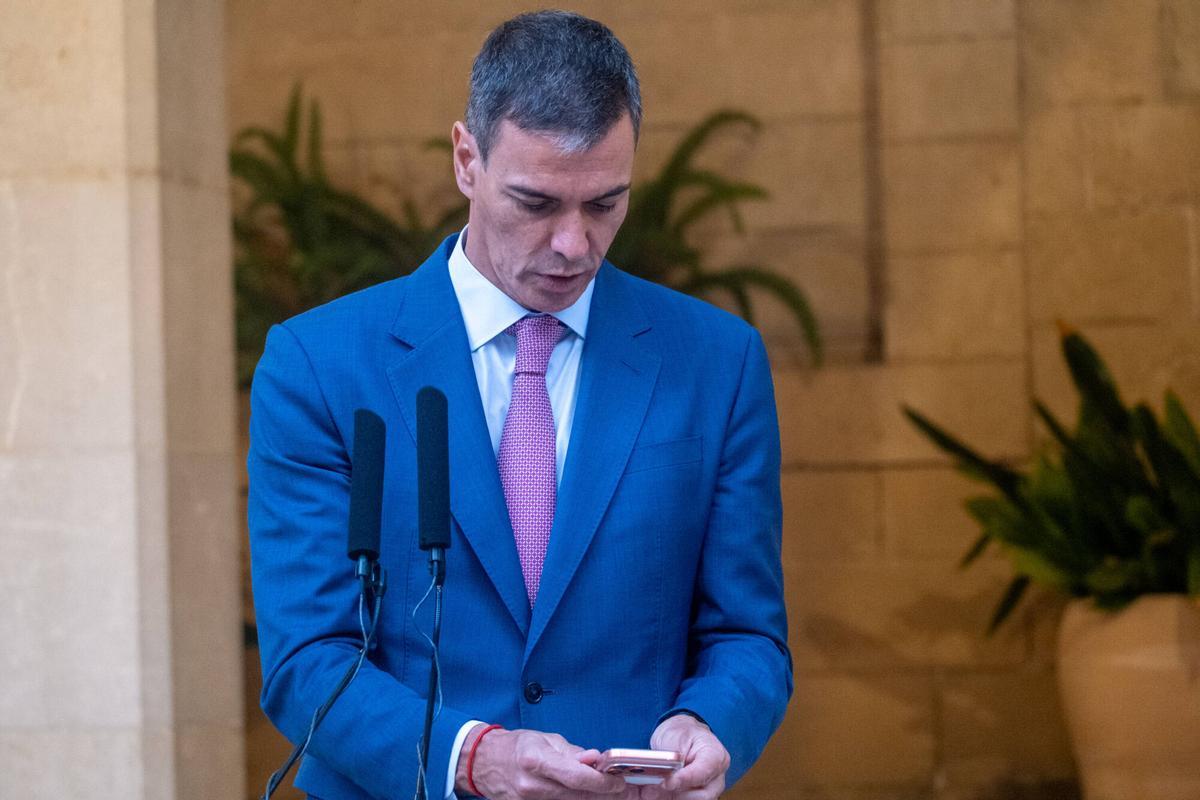 El presidente del gobierno Pedro Sánchez El presidente del gobierno Pedro Sánchez
