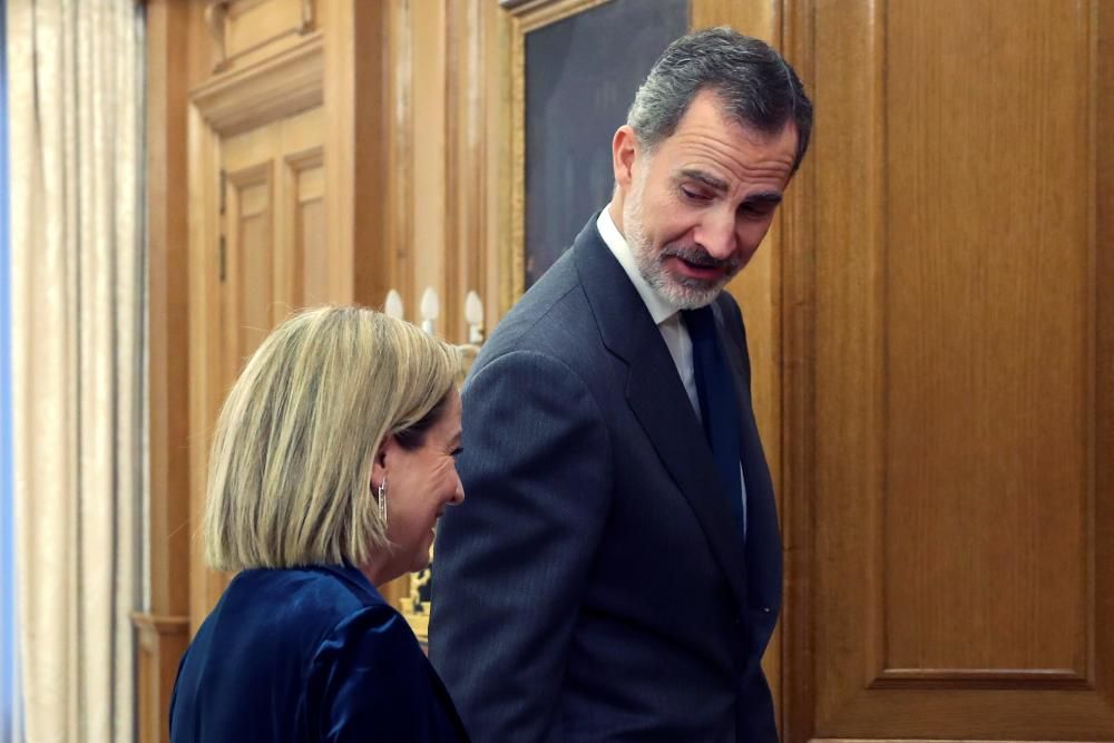 Ronda de consultas: Felipe VI se reúne con Oramas