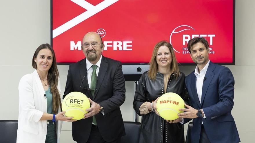 La RFET extiende su acuerdo con Mapfre por el tenis español