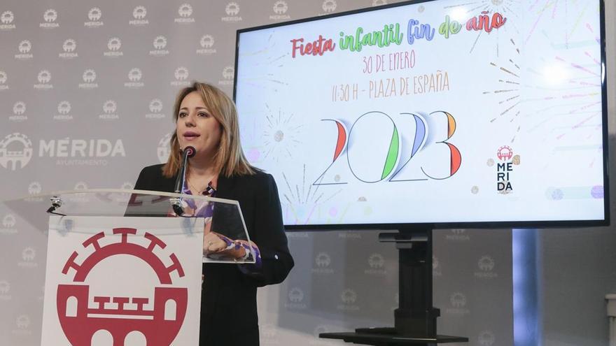 La Nochevieja infantil de Mérida incluirá campanadas con gusanitos