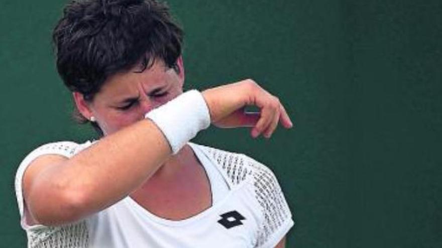 Carla Suárez supera la primera ronda en Wimbledon