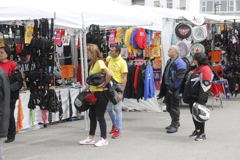 Los decibelios suben en Bueu con 4.000 motos