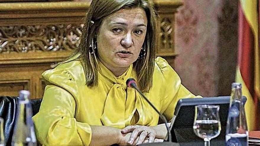 Mercedes Garrido, preparada para la batalla del Parlament.