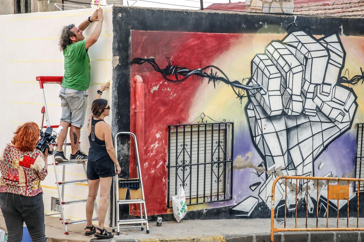 IX EDICION MURALES DE SAN ISIDRO ORIHUELA