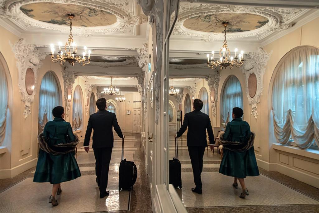 Pasillo del Hotel Hermitage