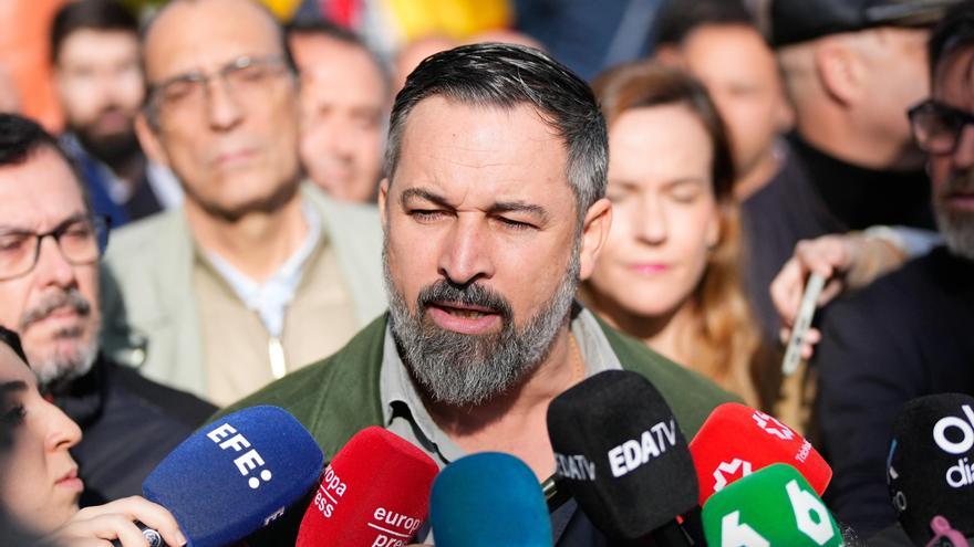 Abascal apoyaría una moción de censura para ir a las urnas y sin cesiones al separatismo