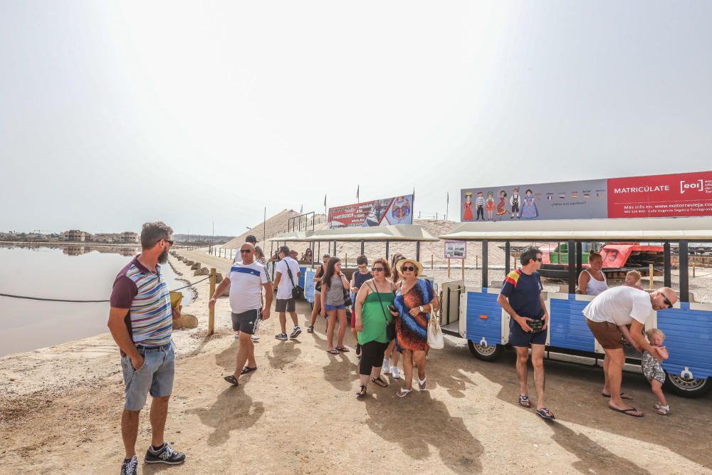 Grupo Salins ha puesto en marcha los itinerarios turísticos al interior de la salinera esta semana