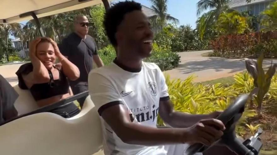 El accidente de Vinícius durante sus vacaciones.