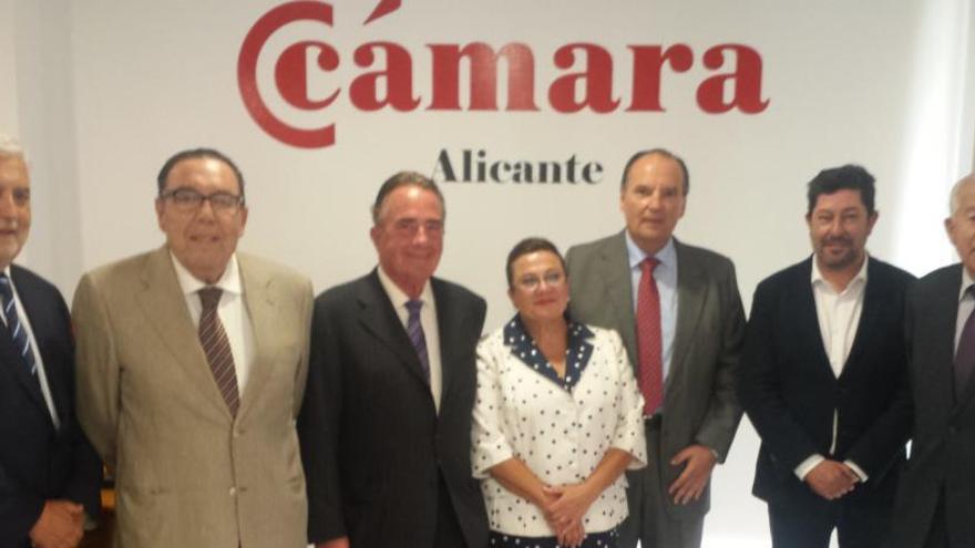 Reconocimiento de las Cámaras a José Enrique Garrigós y Félix Cerdán