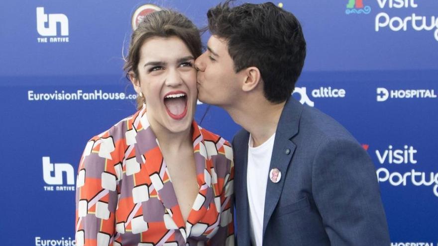 Amaia y Alfred, cuando estaban juntos.