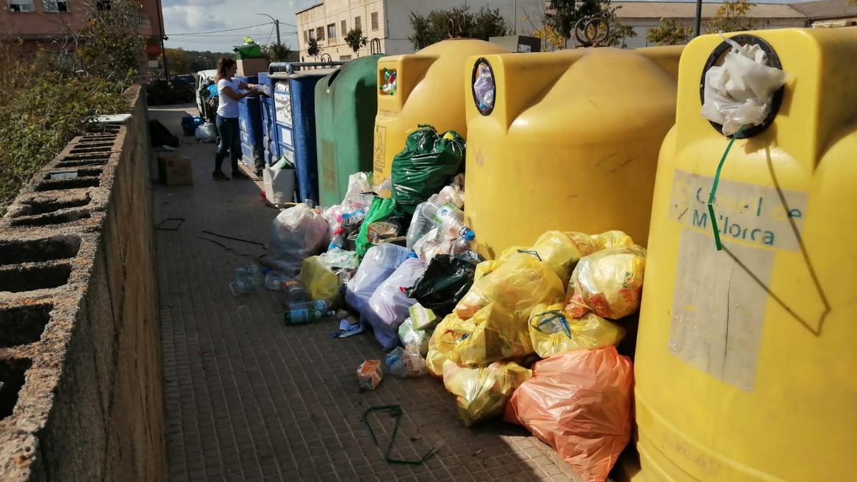 Huelga de recogida de basuras en Felanitx