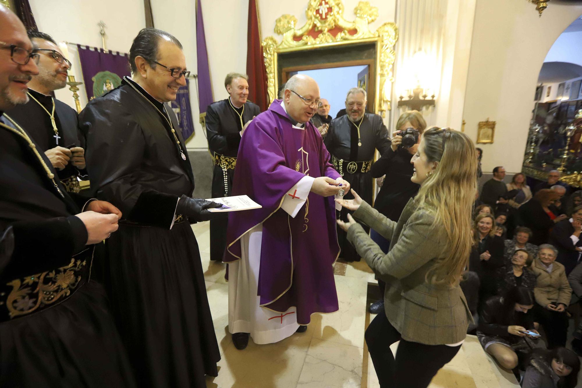 Así fue la última imposición de medallas, en la Semana Santa de Sagunt.