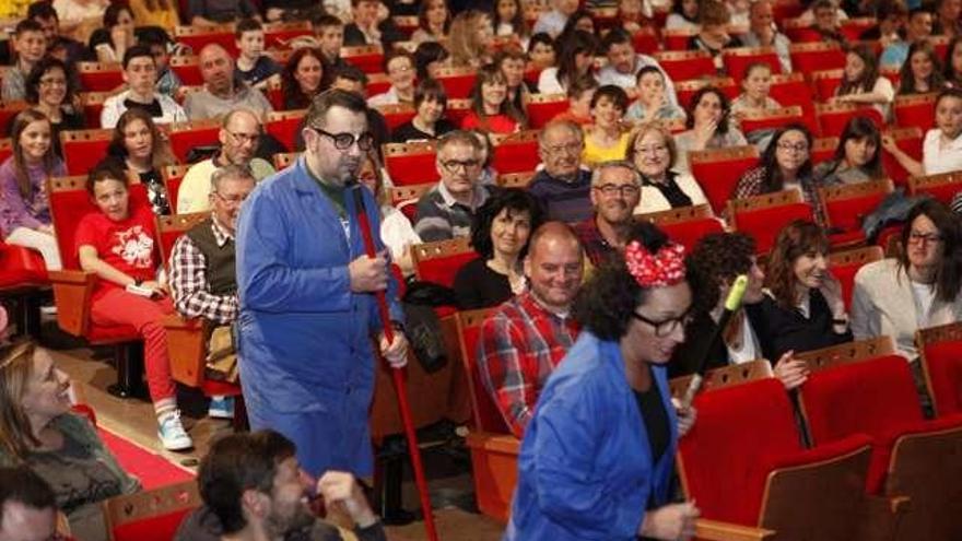 Laboral acoge la entrega de los premios del certamen de teatro escolar en asturiano