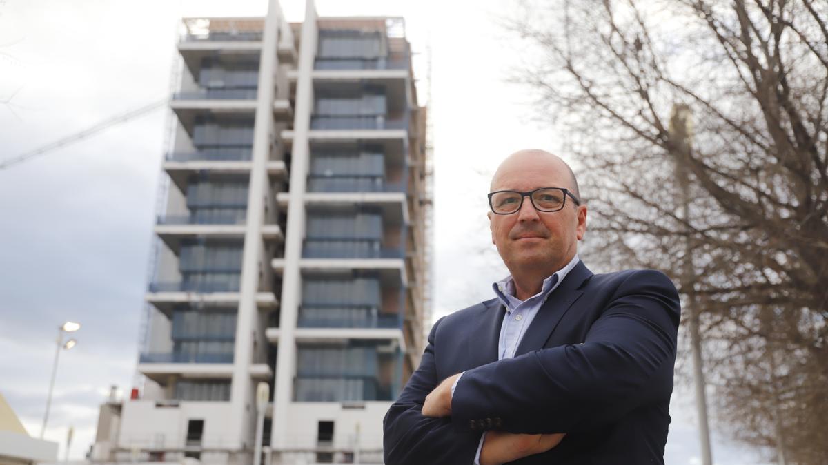 Rafael Perales, abogado de los cooperativistas de la Torre del Agua.