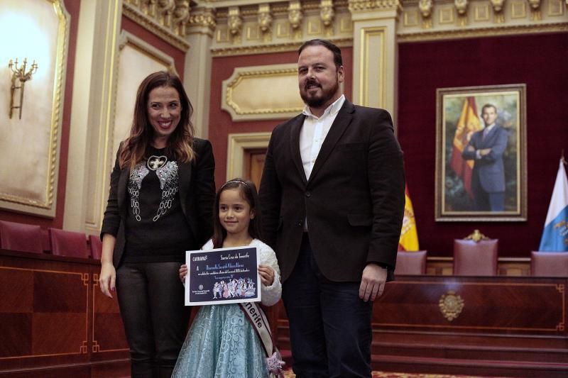 Recepción a las candidatas a Reinas del Carnaval