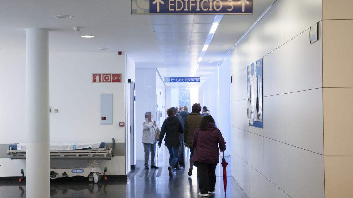 Pacientes en el Hospital Provincial de Zamora