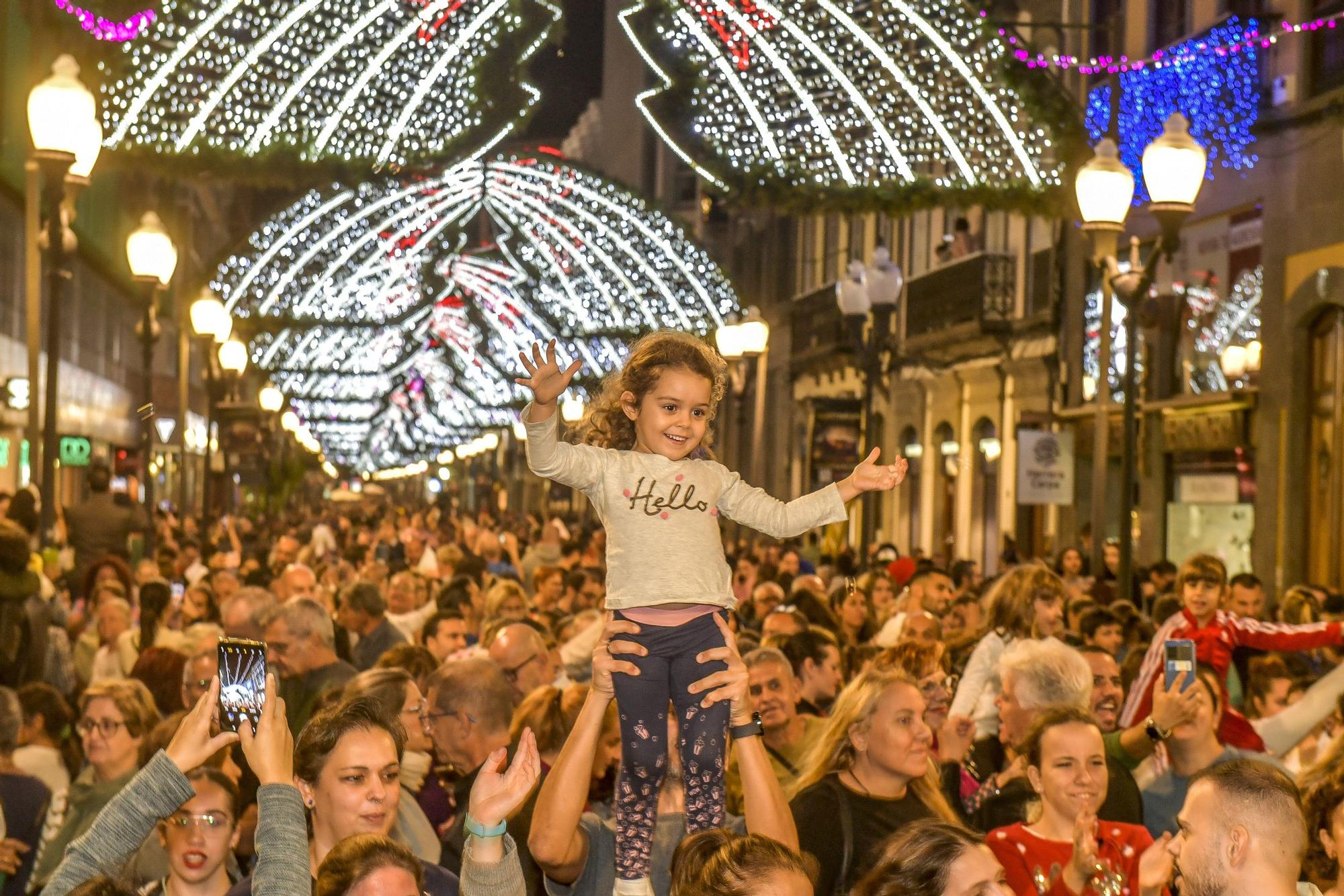 Encendido navideño en Triana