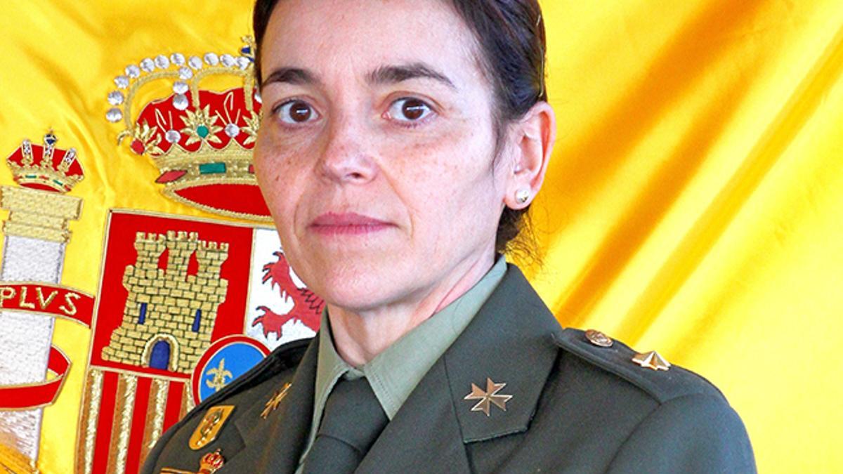 María Dolores Muñoz, comandante del Ejército de Tierra