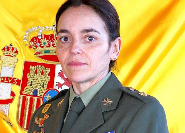 María Dolores Muñoz, comandante del Ejército de Tierra