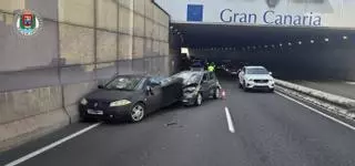 Herida tras un accidente en Las Palmas de Gran Canaria