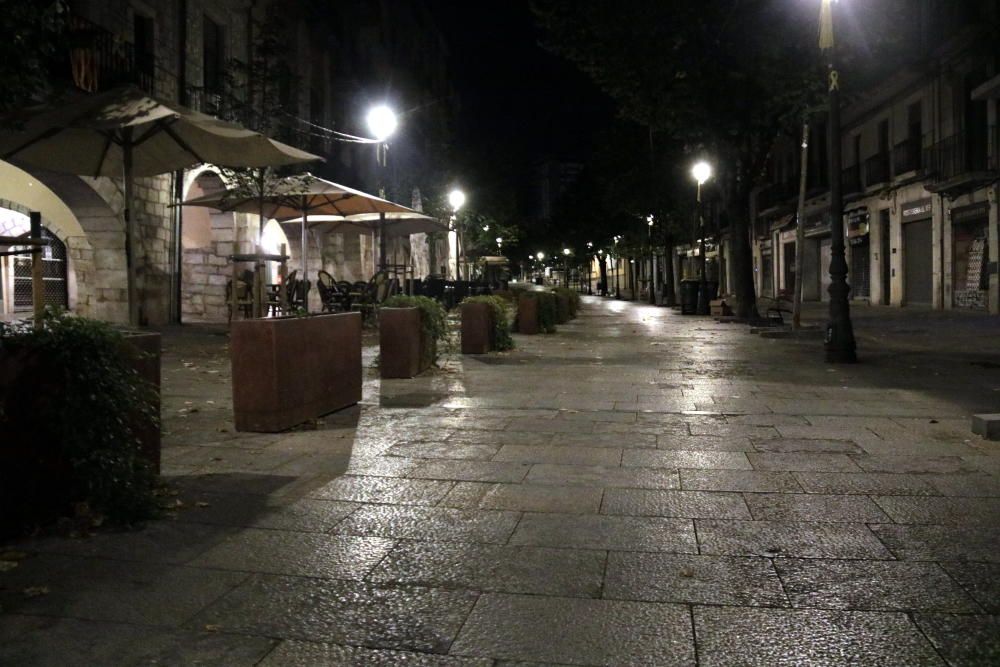 Carrers buits a Girona per Sant Narcís