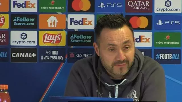 De Zerbi, y los rumores sobre el United: "Estoy centrado en el Marsella"