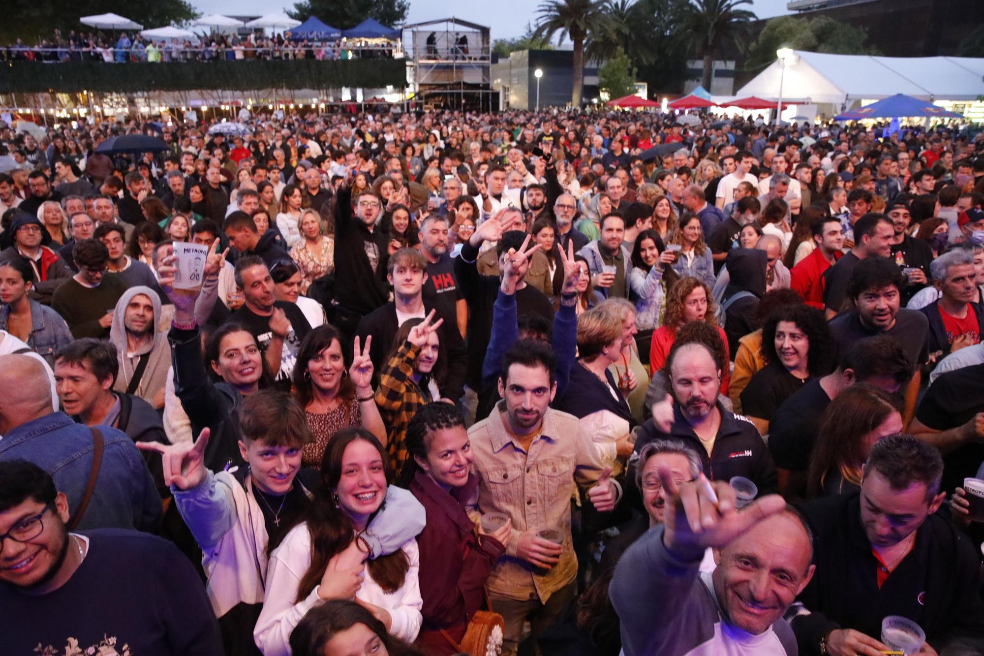 En imágenes: Concierto de "Loquillo" en el festival Metrópoli de Gijón