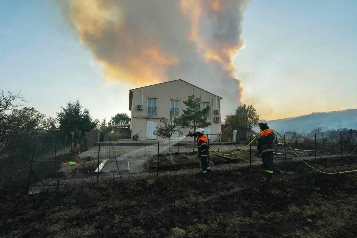 Devastador incendio en el suroeste de Francia