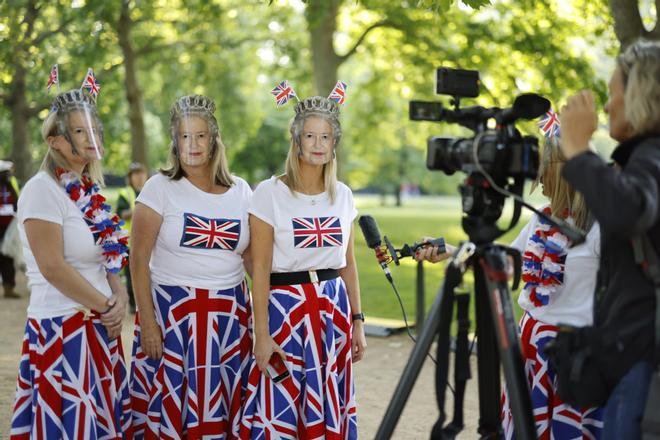 Londres se vuelca con el Jubileo de Platino de Isabel II