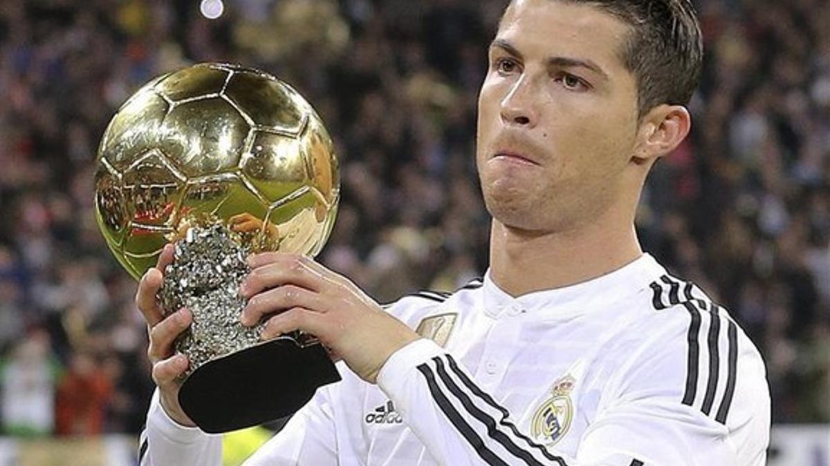 Cristiano, con su tercer Balón de Oro