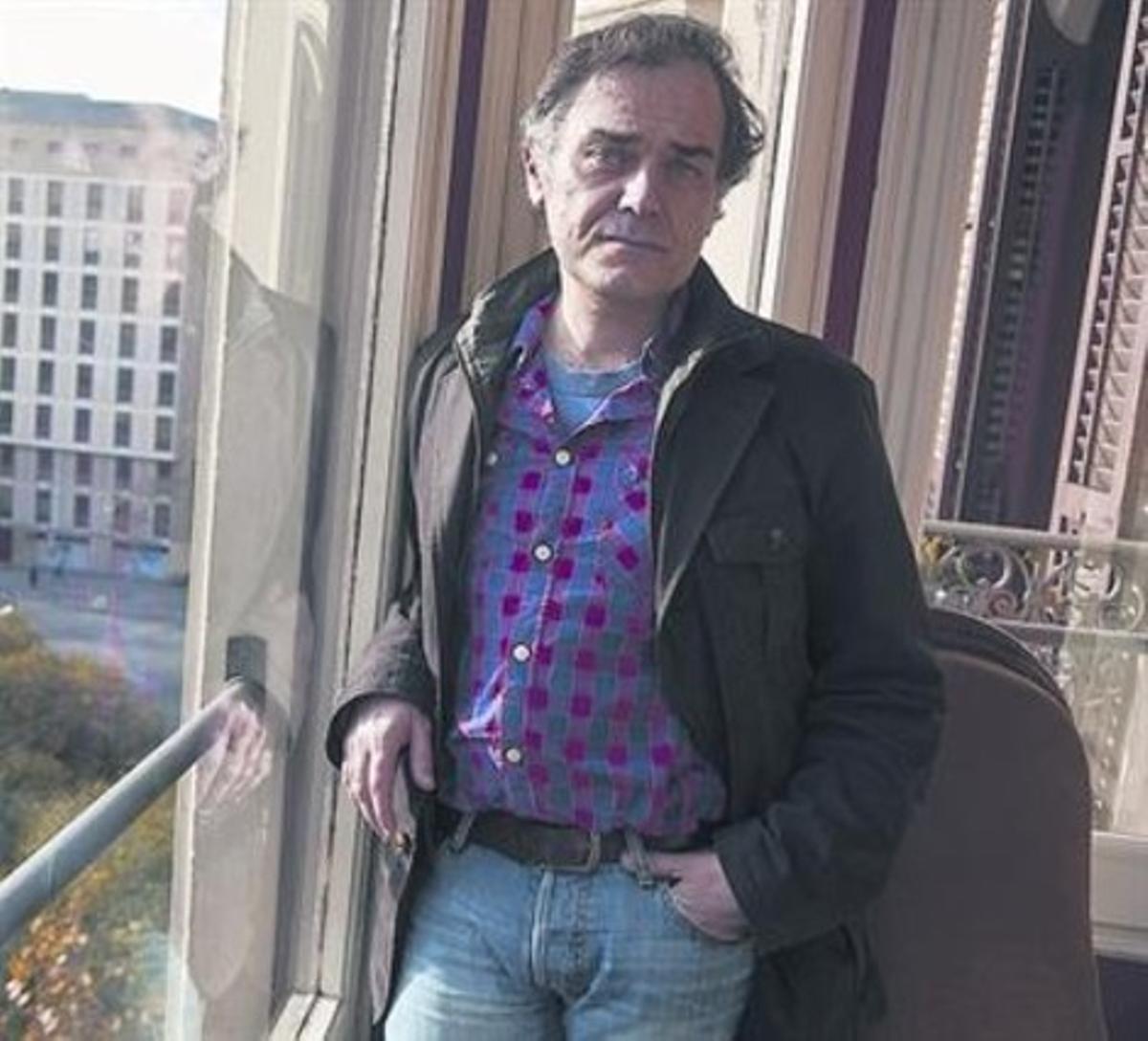 Javier Pérez Andújar, ayer, en pleno Eixample barcelonés.