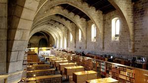 Una imagen del interior de la Biblioteca de Catalunya.