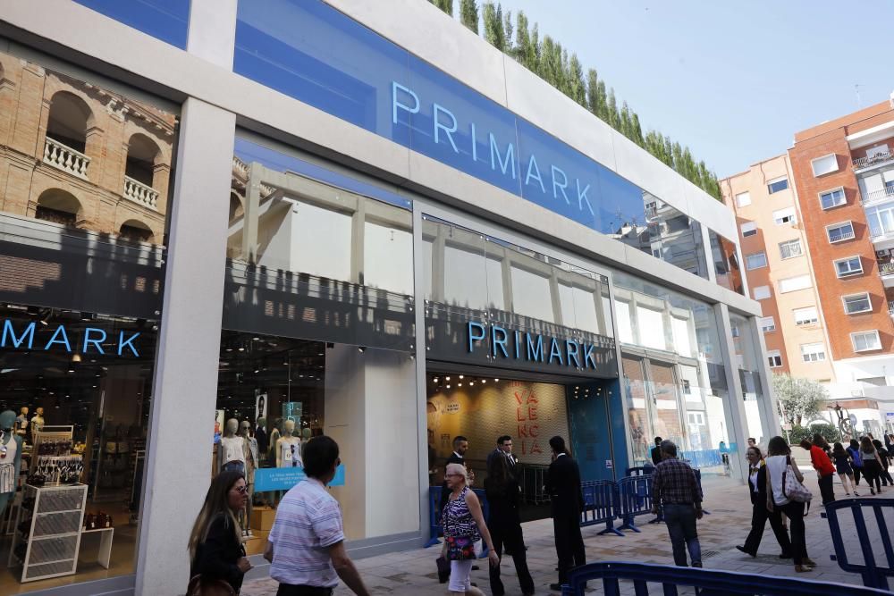 Inauguración de la tienda Primark en el centro de València