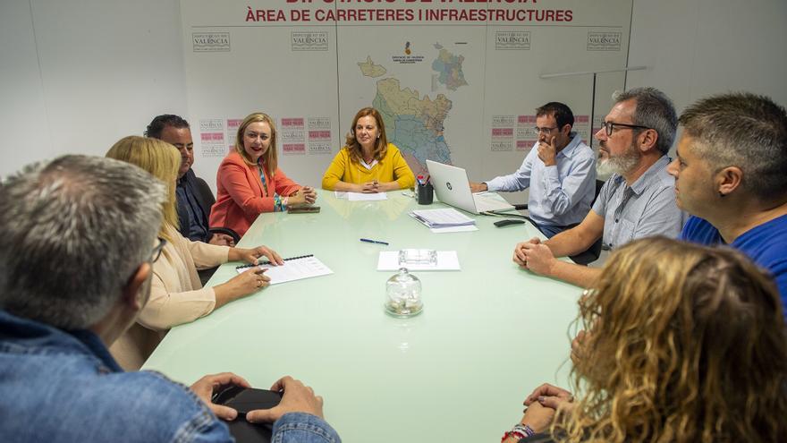La Diputació retoma el proyecto ‘Quatre Camins’ para mejorar la conexión entre Llutxent, Castellò de Rugat, Benicolet y La Pobla del Duc