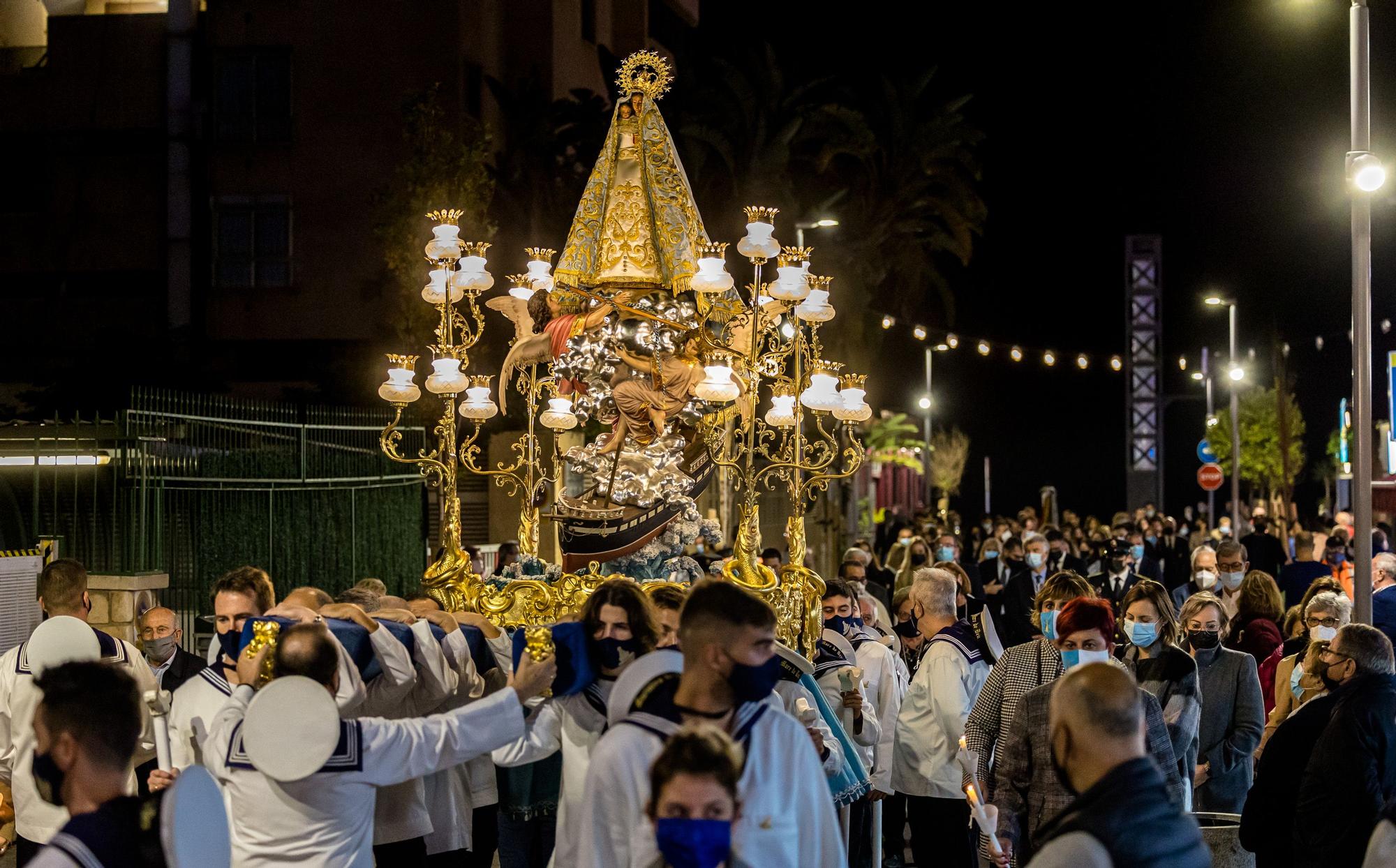 Fiestas de Benidorm: La Mare de Déu del Sofratge vuelve a las calles