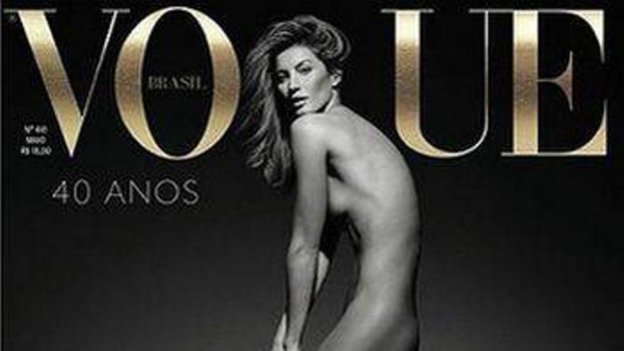 Gisele Bündchen se desnuda para &#039;Vogue&#039;