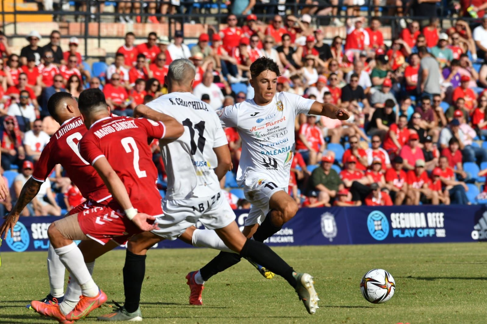 Las imágenes de la final del 'play off' de ascenso a Primera RFEF entre la Peña Deportiva y el Real Murcia