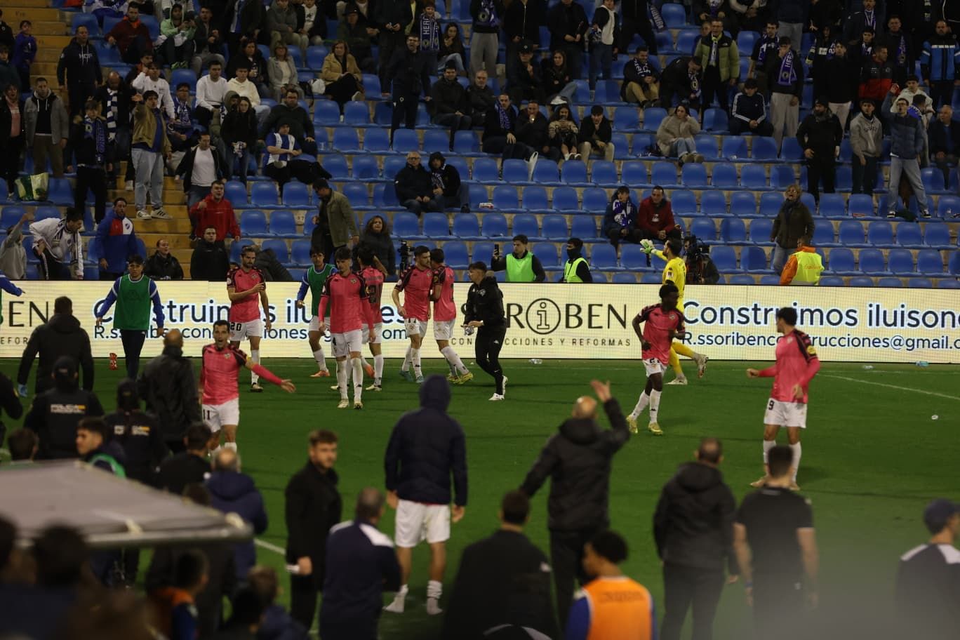 Las imágenes del Hércules CF - CE Sabadell