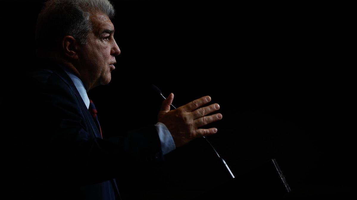 Joan Laporta, presidente del Barcelona.