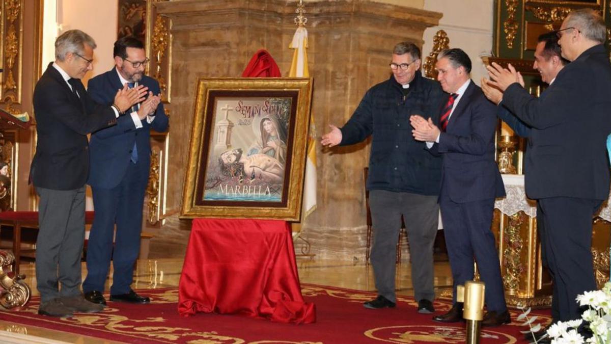 Presentación del cartel anunciador y pregonero de la Semana Santa