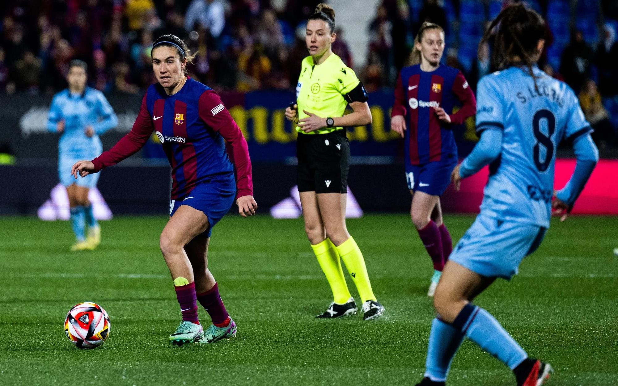 Las imágenes de Mariona, Patri GUijarroo y Cata Coll en la final de la Supercopa