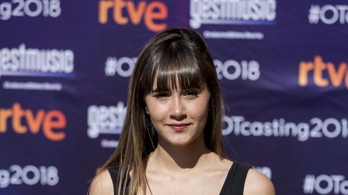 Aitana en el Casting de Madrid de OT 2018