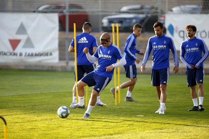 Entrenamiento del Real Zaragoza del 29 de octubre