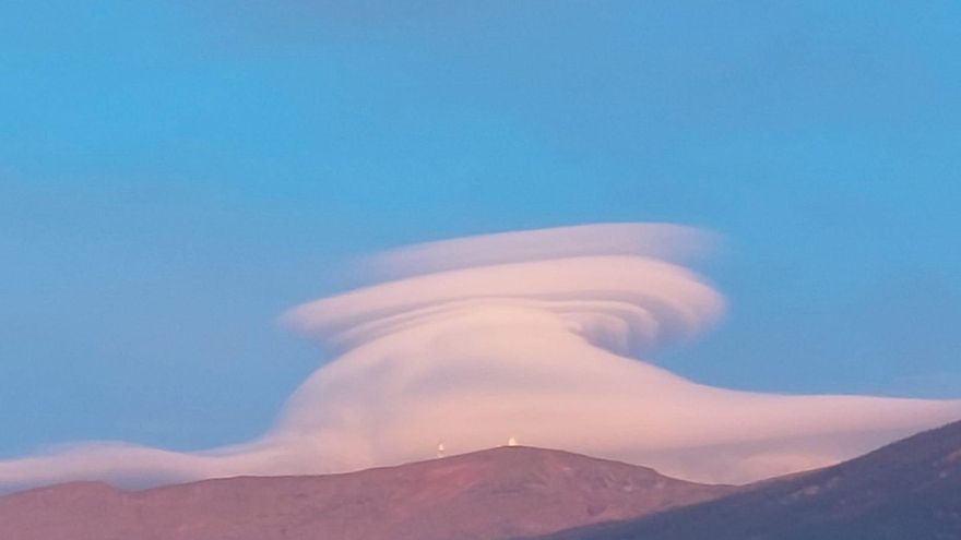 El platillo del Teide ante la borrasca &#039;Óscar&#039;