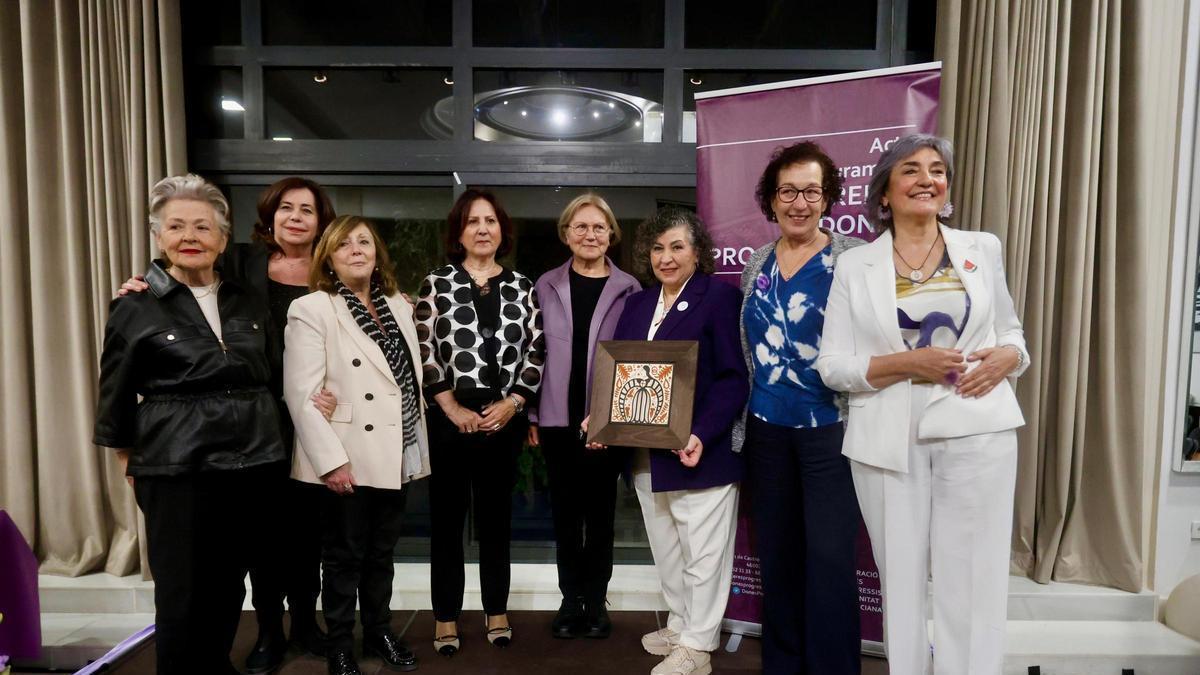Dones Progressistes premia a la fiscal Peramato y a Dones de l'Horta Sud, por su labor en la dana
