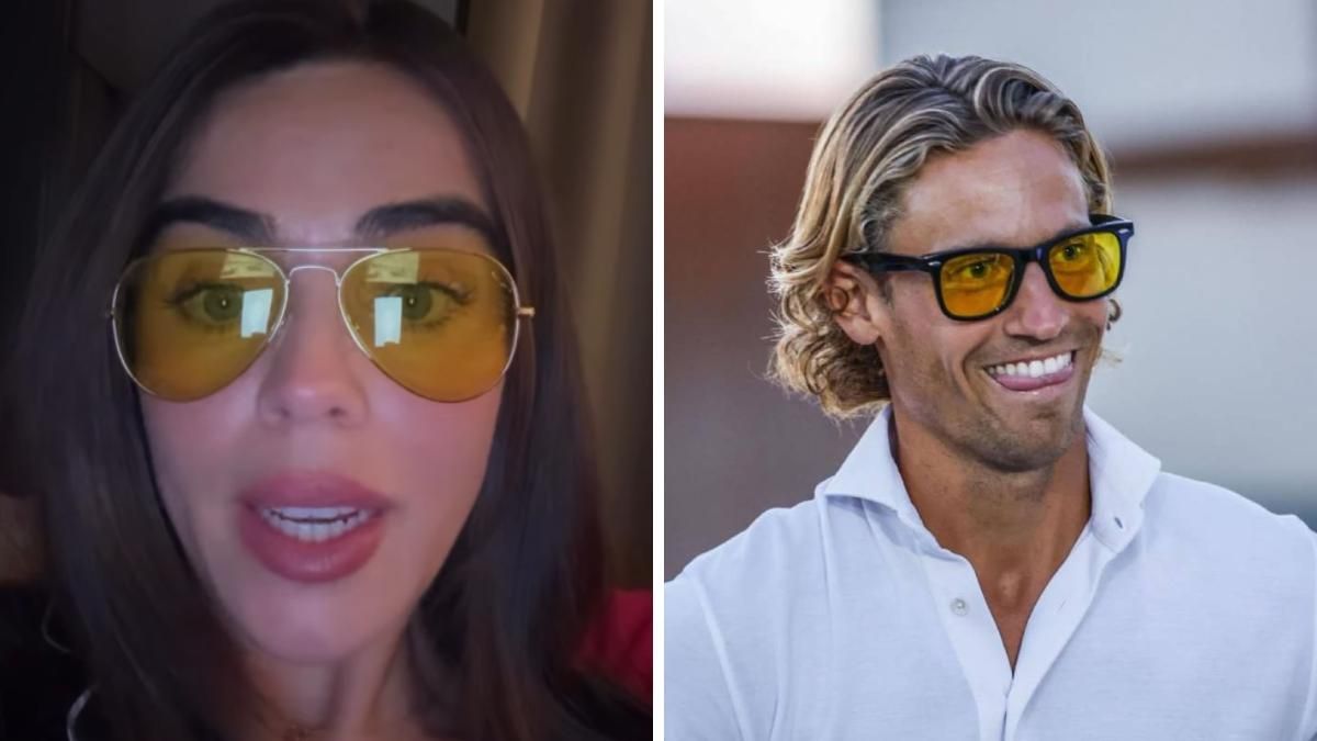 Marcos Llorente parece haber convencido a Violeta sobre el uso de gafas amarillas en interiores