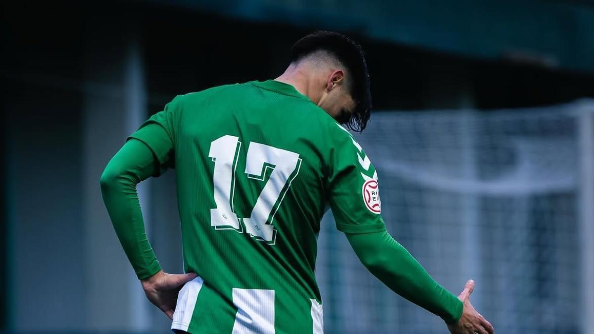 José Antonio Morante Antúnez, en un partido con el Betis Deportivo