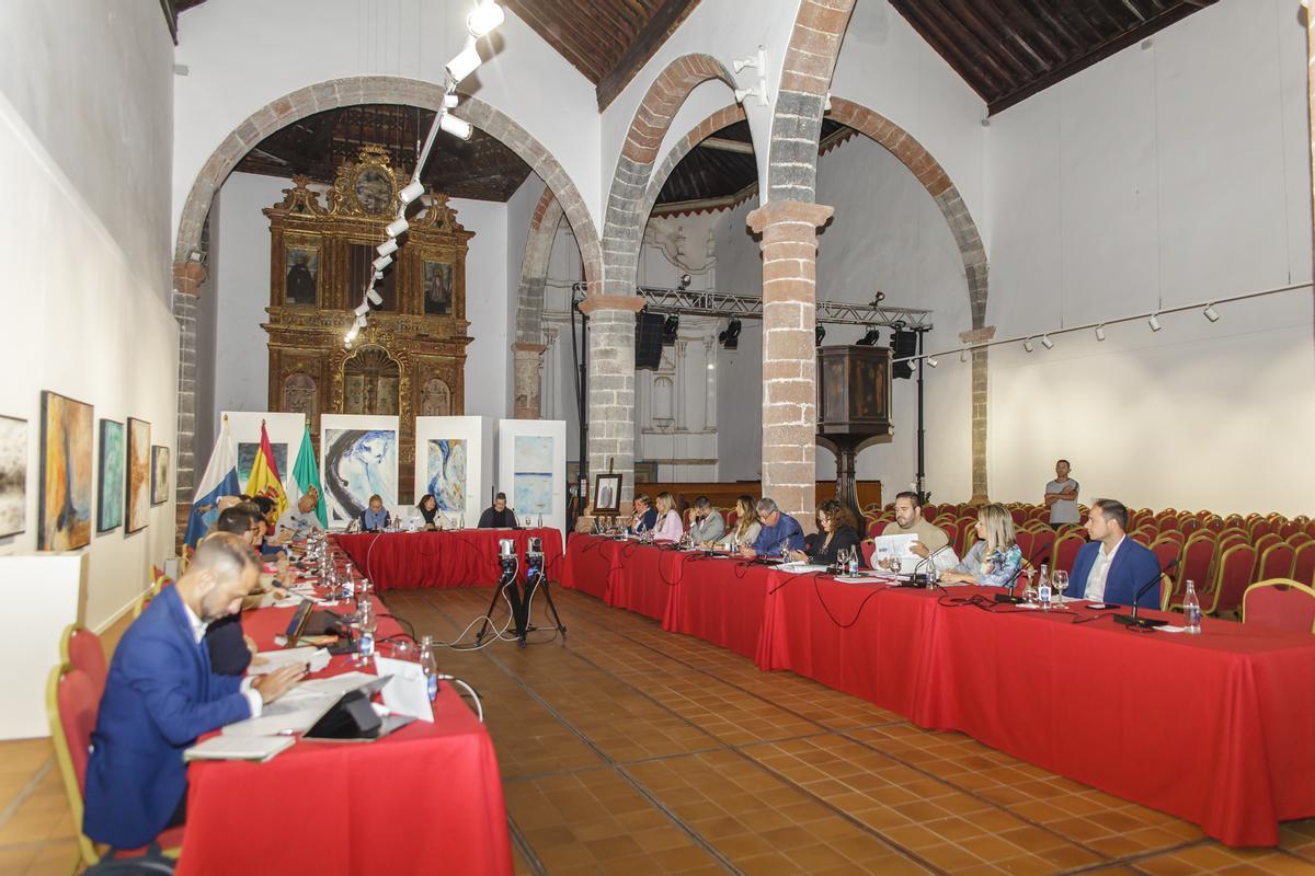 Pleno del Ayuntamiento de Teguise.