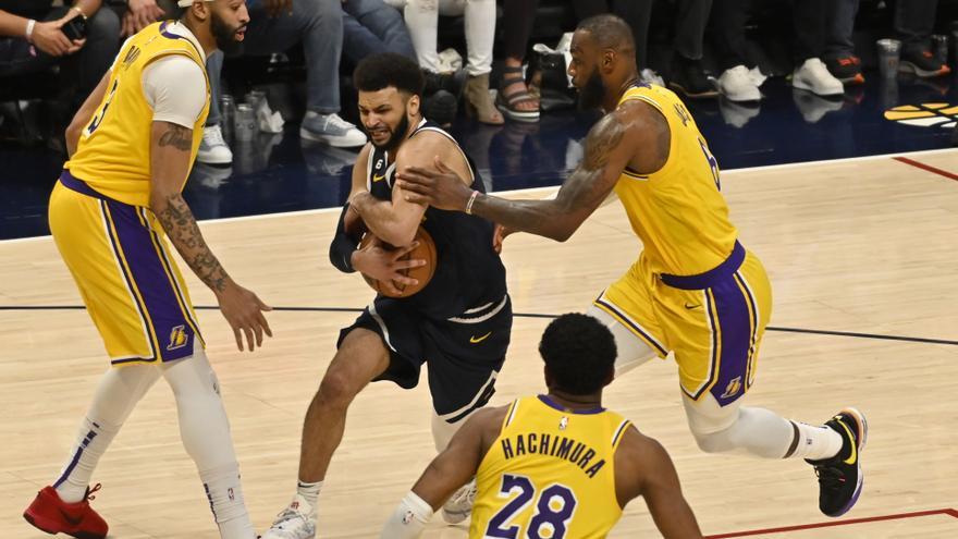 Los Nuggets sobreviven a los Lakers